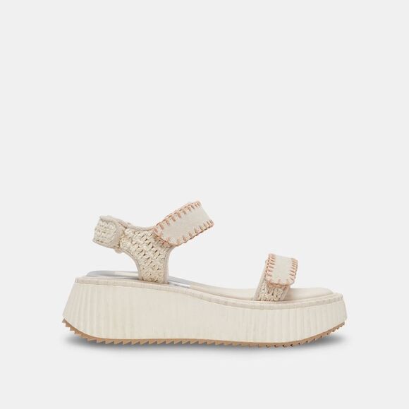 Dolce Vita Debra Sandals Ivory Suede size 9 NWOT - Picture 1 of 8